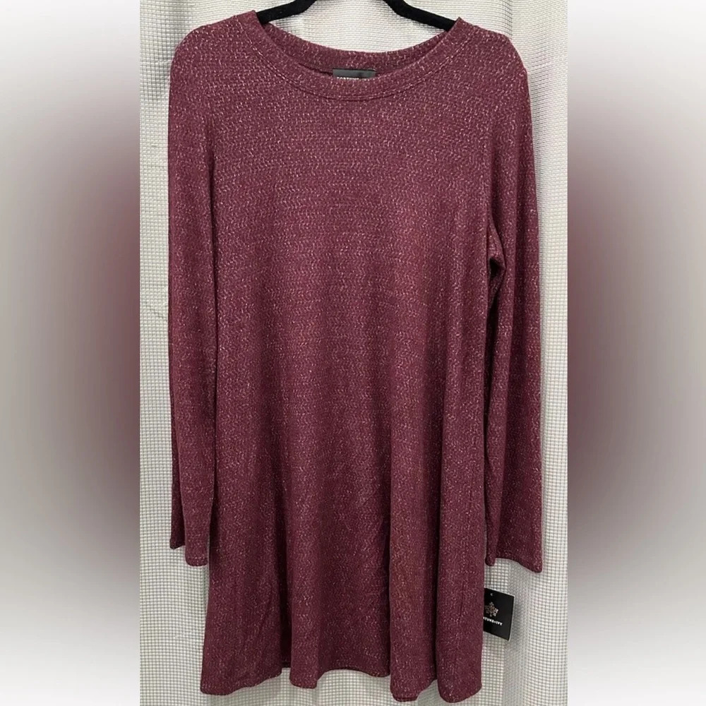 NEW Fortune + Ivy Stitch Fix Hacci Soft Long Sleeve Sweater Fall Dress Size XL